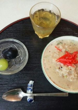 血管プラークダイエット食512(豆乳粥)-レシピのメイン写真