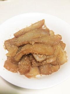 コンニャクの甘辛炒め^_−☆-レシピのメイン写真