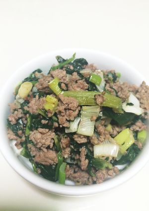ひき肉の中華風★☆-レシピのメイン写真