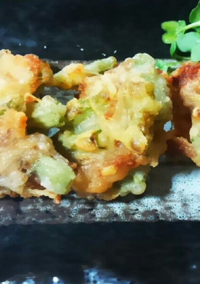 カリカリ☆豚こまといんげんのかき揚げ-レシピのメイン写真