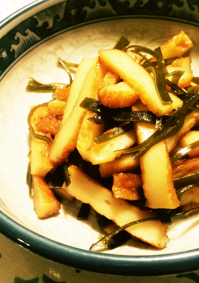 お弁当にも♪昆布とさつま揚げの炒め煮-レシピのメイン写真