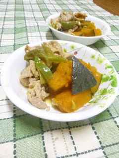 ご飯が進む★カボチャと豚肉の煮物-レシピのメイン写真