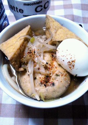 ☆がんもどきうどん☆-レシピのメイン写真