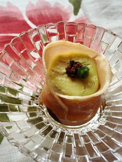 蒸し茄子の生ハム巻き-レシピのメイン写真