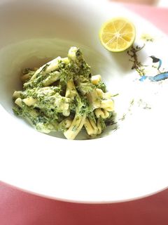 あおさ海苔の柚子胡椒クリームパスタ-レシピのメイン写真