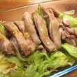 レンジでチン♡簡単鶏肉♡梅味