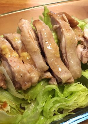 レンジでチン♡簡単鶏肉♡梅味-レシピのメイン写真