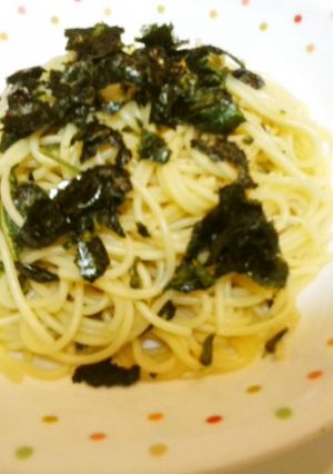 シソの葉と実のパスタ-レシピのメイン写真