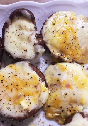 簡単☆しいたけのチーズ焼き☆BBQにも-レシピのメイン写真