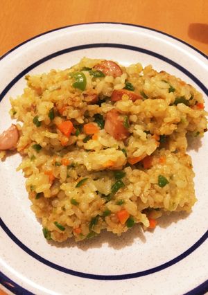 簡単!まろやかカレーピラフ!-レシピのメイン写真