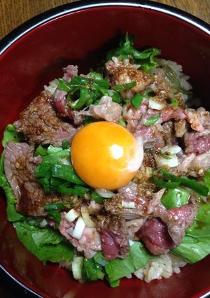 50分で贅沢感☆ローストビーフ丼-レシピのメイン写真