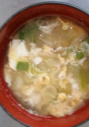 「野菜を最初に食べよう」で簡単スープ-レシピのメイン写真