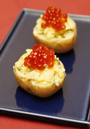 イクラと大葉のポテベジ-レシピのメイン写真