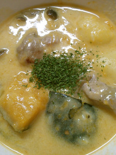 簡単!豚肉かぼちゃ じゃが芋のクリーム煮-レシピのメイン写真