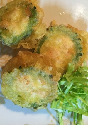 ゴーヤのささみ詰め-レシピのメイン写真