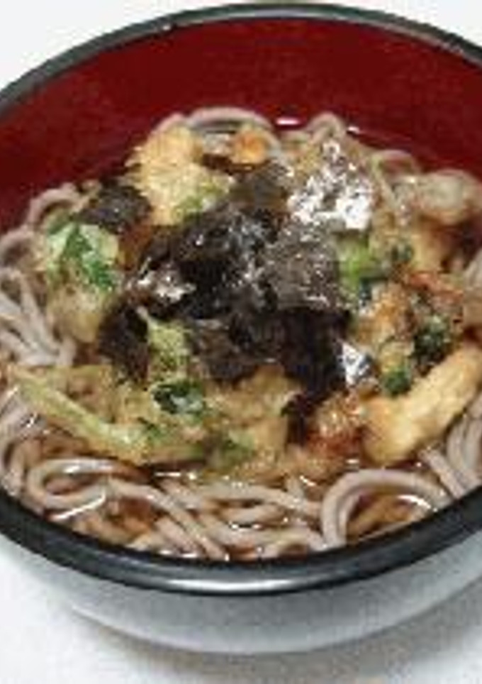 牡蠣の天婦羅蕎麦-レシピのメイン写真