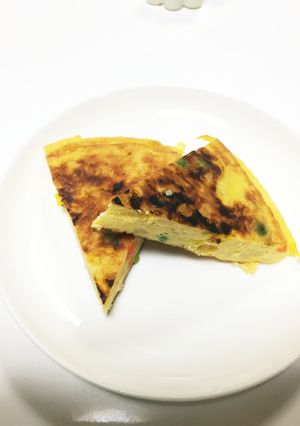 朝食に☆キッシュ風ポテトオムレツ-レシピのメイン写真