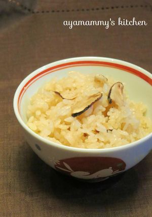 松茸ごはん✿ルクルーゼで-レシピのメイン写真