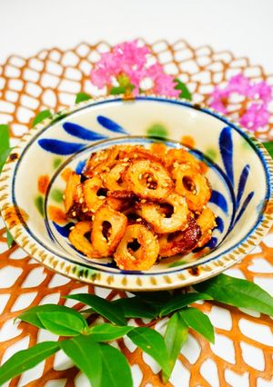 【焼きちくわのソース炒め】-レシピのメイン写真