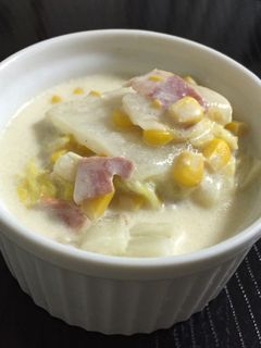 白菜のクリーム煮-レシピのメイン写真