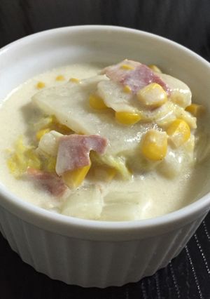 白菜のクリーム煮-レシピのメイン写真