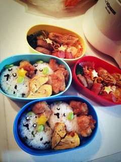 豆しばキャラ弁-レシピのメイン写真