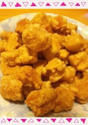 ☆高野豆腐の唐揚げ☆-レシピのメイン写真