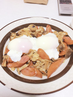 カルボナーラ風!?なキノコ炒め-レシピのメイン写真