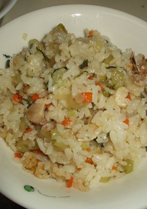 15分シリーズ☆野沢菜チャーハン-レシピのメイン写真
