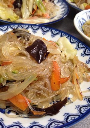 野菜と春雨の中華炒め-レシピのメイン写真