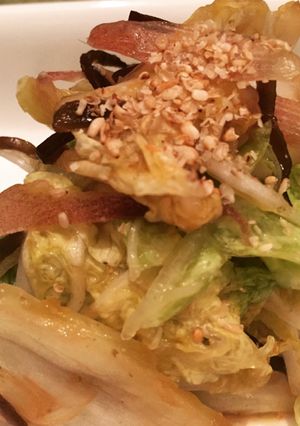 簡単！白菜とミョウガの塩昆布浅漬け-レシピのメイン写真