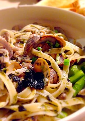 あさりとしめじとアスパラガスのパスタ-レシピのメイン写真