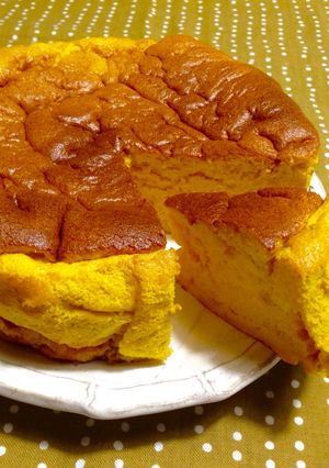 かぼちゃのふわっふわケーキ-レシピのメイン写真