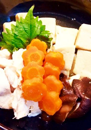 10分でできる小さなこうやの煮物-レシピのメイン写真