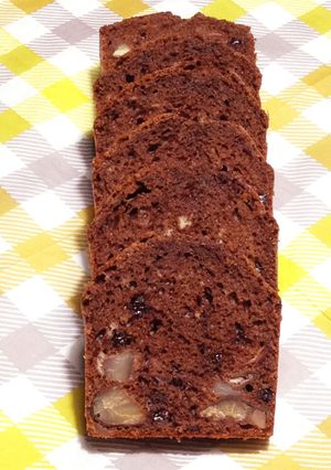チョコと栗のパウンドケーキ♪-レシピのメイン写真