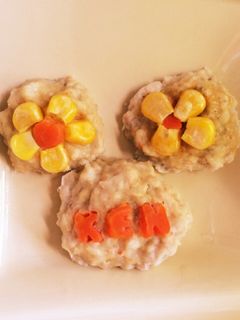 離乳食後期☆手づかみチキンバーグ-レシピのメイン写真