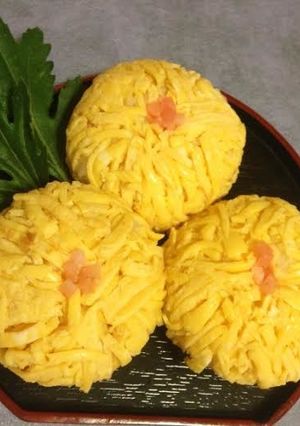 菊の手毬寿司-レシピのメイン写真