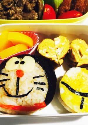 簡単！キャラ弁！ドラえもん(^^)-レシピのメイン写真