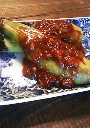 麻婆ジュレで、焼き茄子麻婆。-レシピのメイン写真