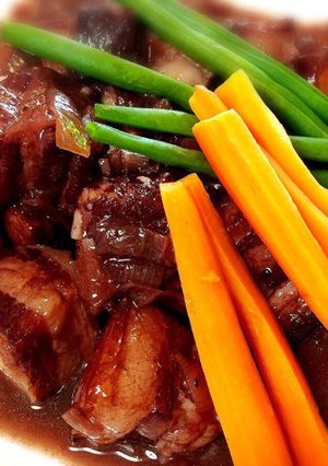 トロトロ♪豚肉の赤ワイン煮込み-レシピのメイン写真