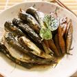 コブミカンの葉で☆いわしとごぼうの甘露煮