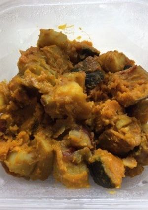 かぼちゃとさつまいもの塩麹煮-レシピのメイン写真