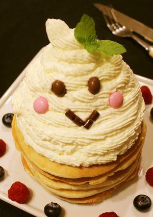 パンケーキおばけ-レシピのメイン写真