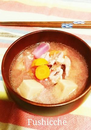 高野豆腐入り豚汁♡-レシピのメイン写真