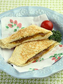 簡単♪カレー ホットサンド ダイエット-レシピのメイン写真