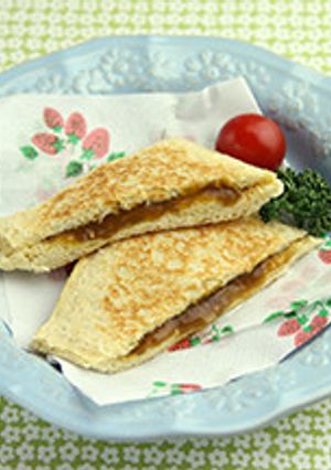 簡単♪カレー ホットサンド ダイエット-レシピのメイン写真