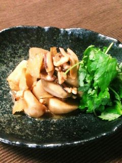 冷凍里芋と塩辛de~里芋といかの煮物-レシピのメイン写真