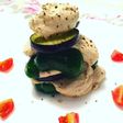 茄子とピーマンのお豆腐ミルフィーユ