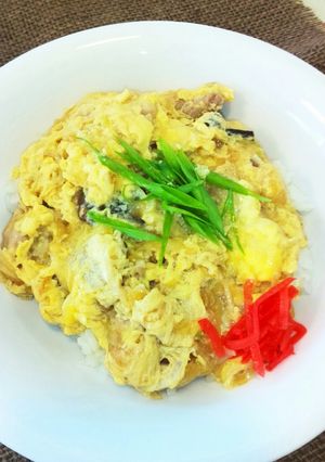 親子丼♥バター醤油風味のちょっと洋風☺-レシピのメイン写真