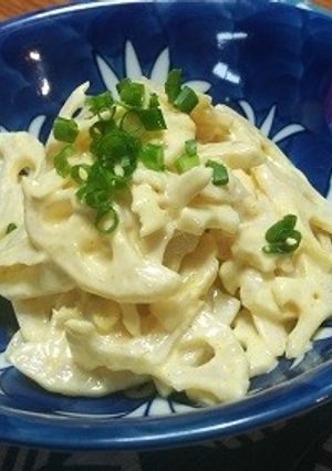 簡単!れんこんのうまいっ酢・マヨ和え-レシピのメイン写真